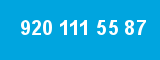 920 111 55 87